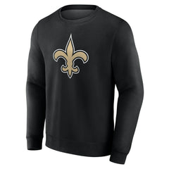 New Orleans Saints Team Authentic Personalized Name & Number Sweatshirt - Black sale