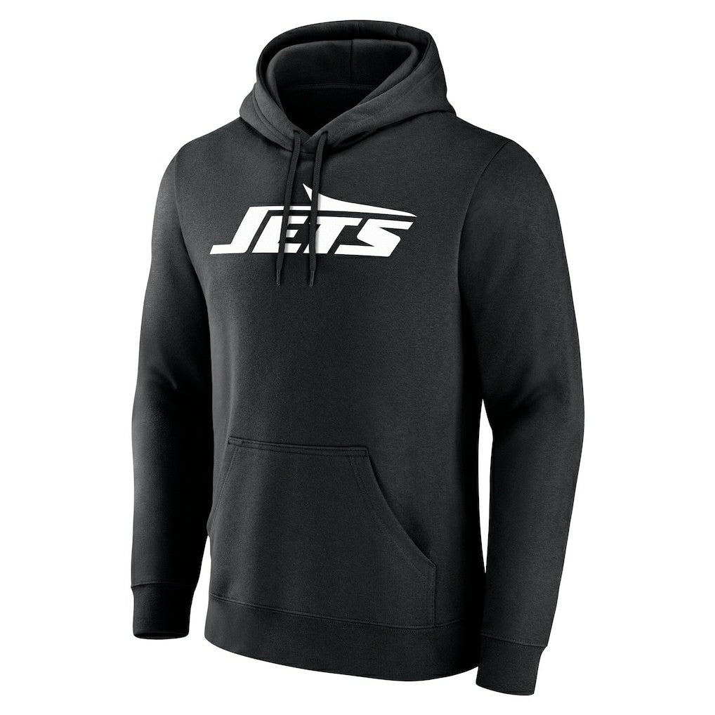 New York Jets Team Authentic Personalized Name & Number Hoodie - Black cheap