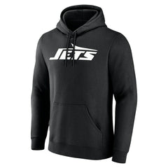 New York Jets Team Authentic Personalized Name & Number Hoodie - Black cheap
