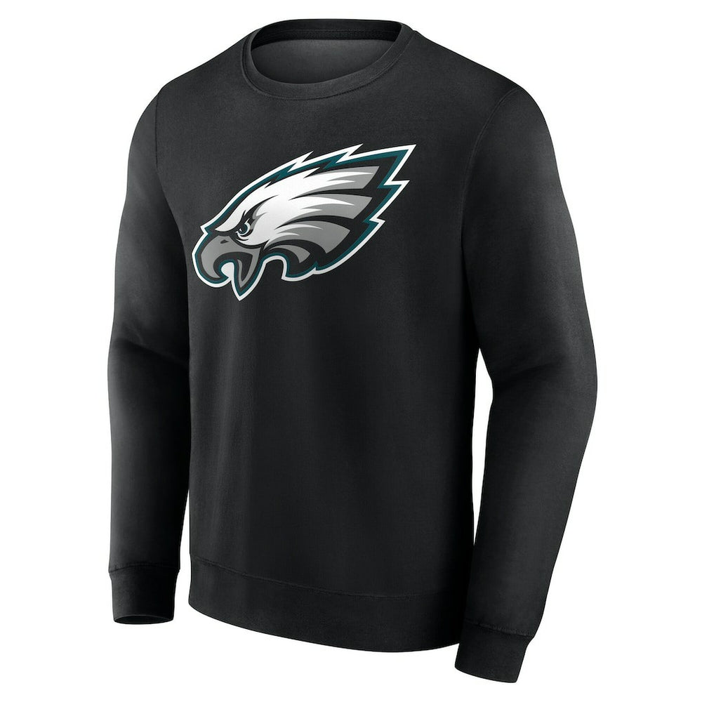 Philadelphia Eagles Team Authentic Personalized Name & Number Sweatshirt - Black cheap