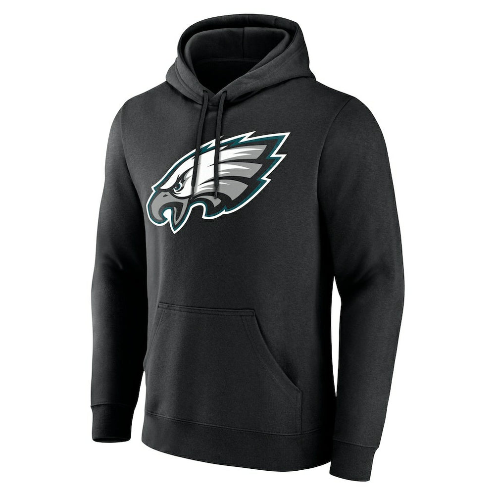 Philadelphia Eagles Team Authentic Personalized Name & Number Hoodie - Black for sale