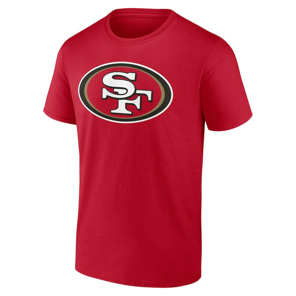 San Francisco 49ers Team Authentic Personalized Name & Number T-Shirt - Scarlet online