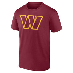 Washington Commanders Team Authentic Personalized Name & Number T-Shirt - Burgundy outlet