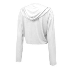 Drake Maye New England Patriots Majestic Threads Women's Glitter Wordmark Hoodie - White for sale