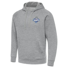 Los Angeles Dodgers Antigua Back-to-Back World Series Champions Victory Hoodie - Heather Gray