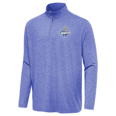 Los Angeles Dodgers Antigua 2025 World Series Champions Hunk Quarter-Zip Top - Heather Royal