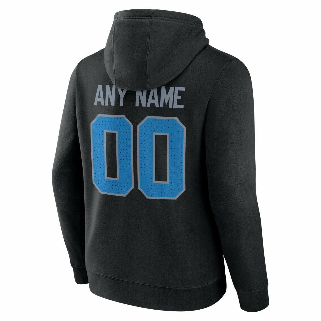 Detroit Lions Big & Tall Team Authentic Custom Hoodie - Black on sale