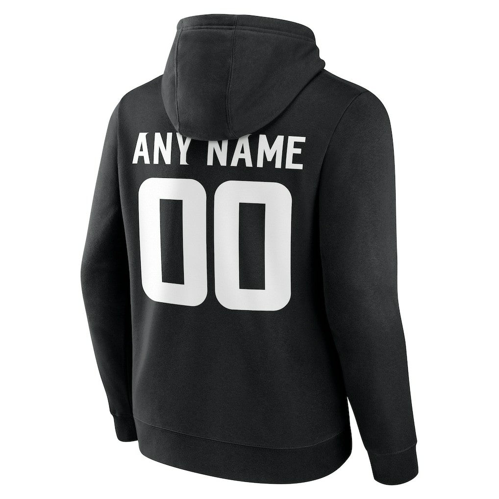 Minnesota Vikings Big & Tall Team Authentic Custom Hoodie - Black on sale