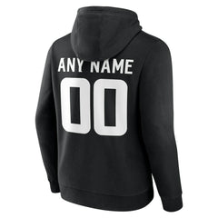 Minnesota Vikings Big & Tall Team Authentic Custom Hoodie - Black on sale