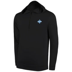 Los Angeles Dodgers 2025 World Series Champions Seabreeze Half-Zip Hoodie - Black