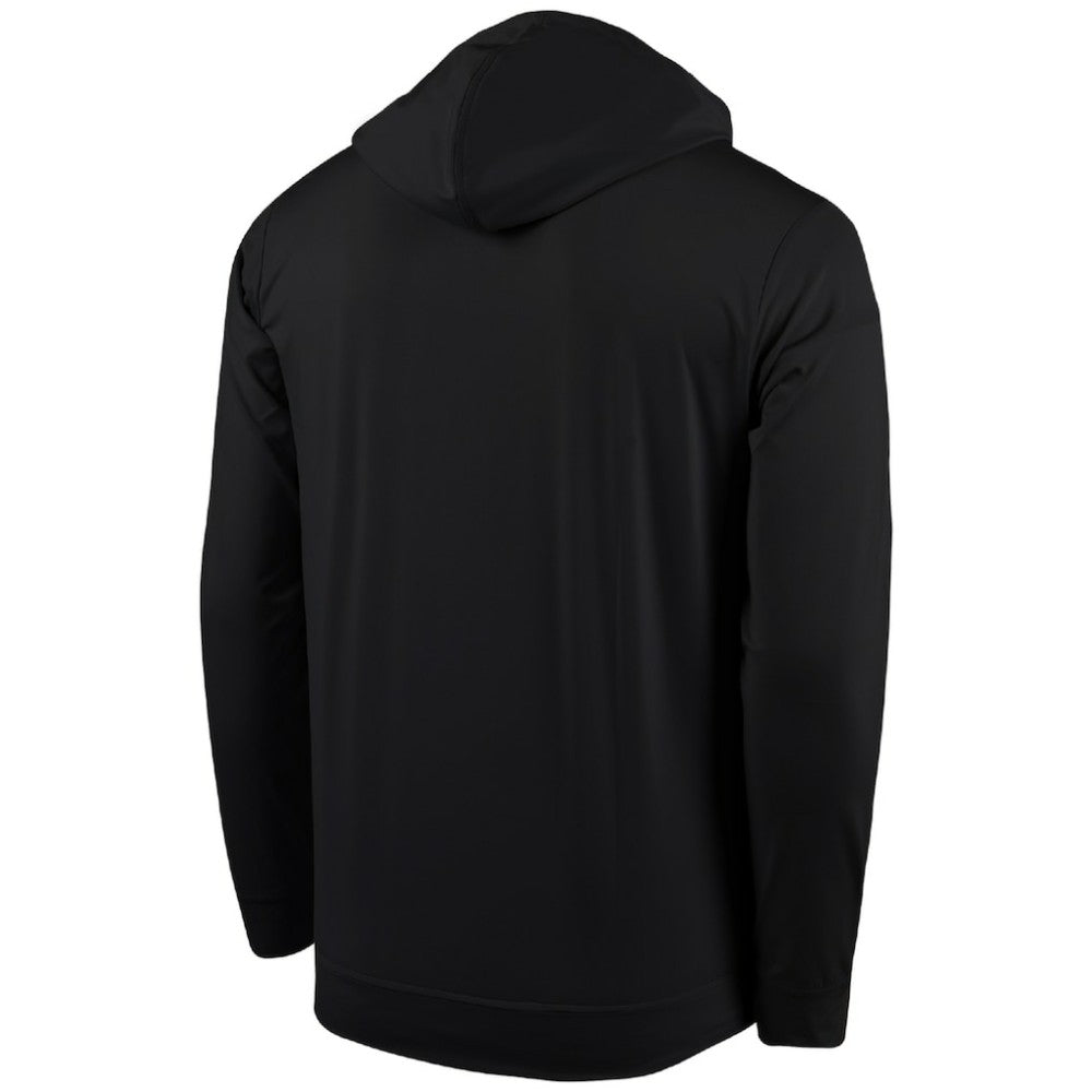 Los Angeles Dodgers 2025 World Series Champions Seabreeze Half-Zip Hoodie - Black