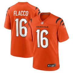 Joe Flacco Cincinnati Bengals Alternate Game Jersey - Orange | Nike cheap