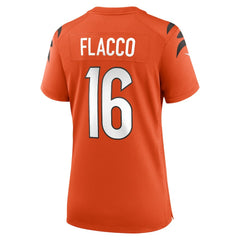 Joe Flacco Cincinnati Bengals Women's Alternate Game Jersey - Orange | Nike online