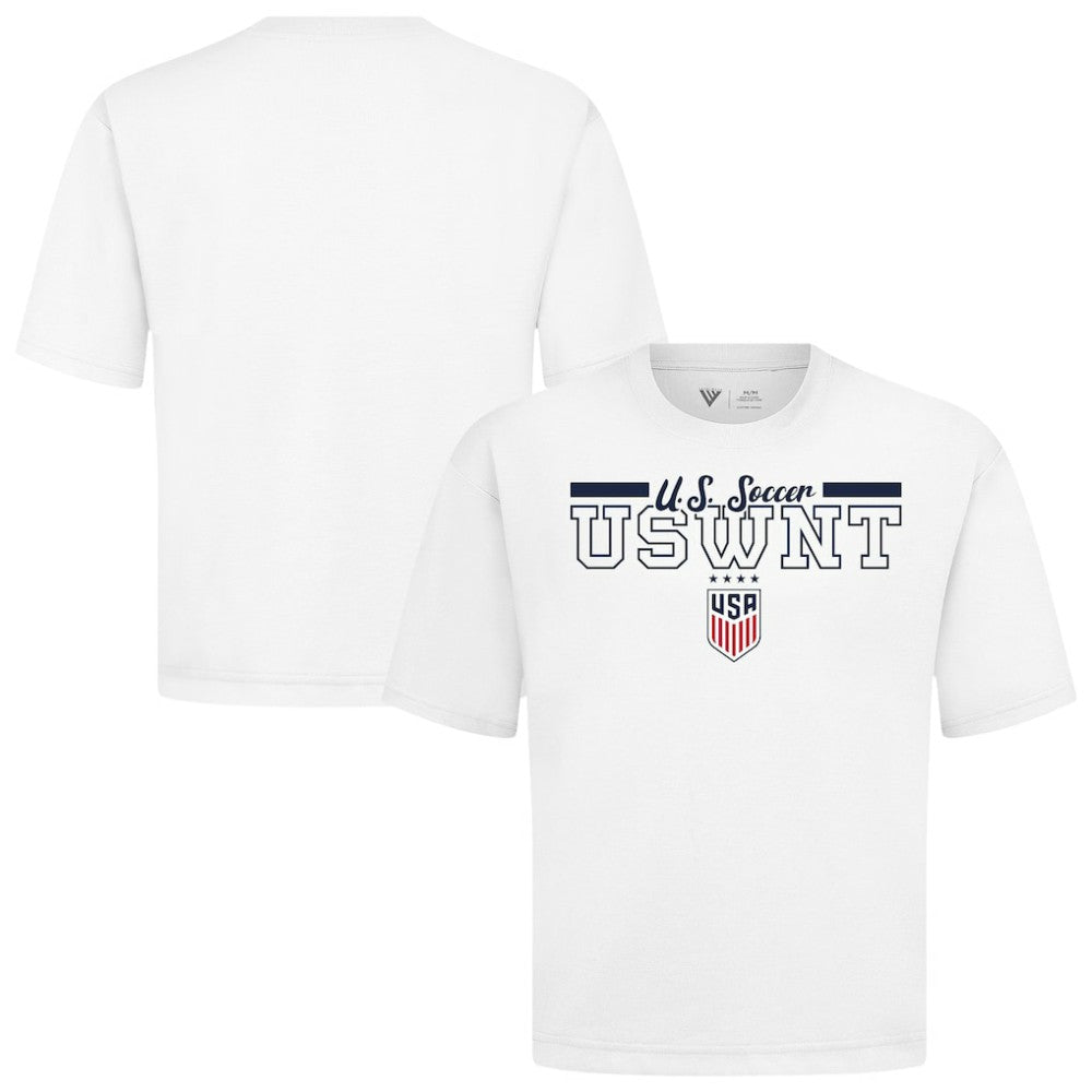 USWNT Levelwear Vanguard Luxe Signature T-Shirt - White online