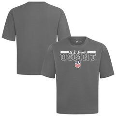 USMNT Levelwear Vanguard Luxe Signature T-Shirt - Gray for sale