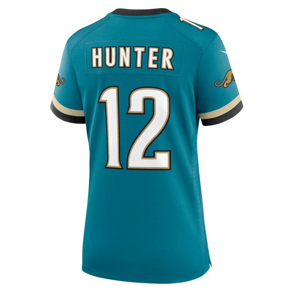 Travis Hunter Jacksonville Jaguars Women's Alternate 2 Prowler Throwback Game Jersey - Teal | Nike online