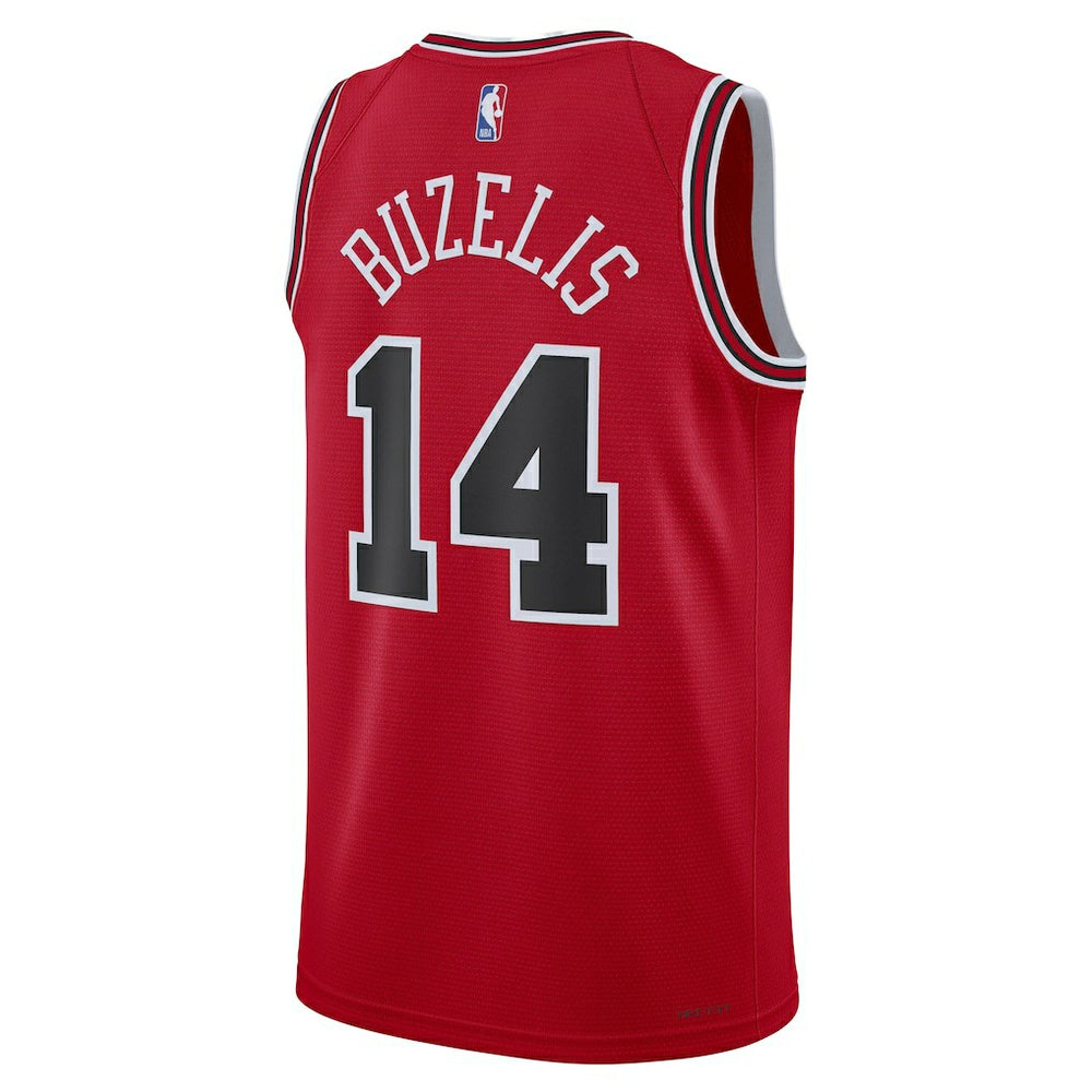 Matas Buzelis Chicago Bulls Unisex Swingman Player Jersey sale - Icon Editi- Red | Nike for sale