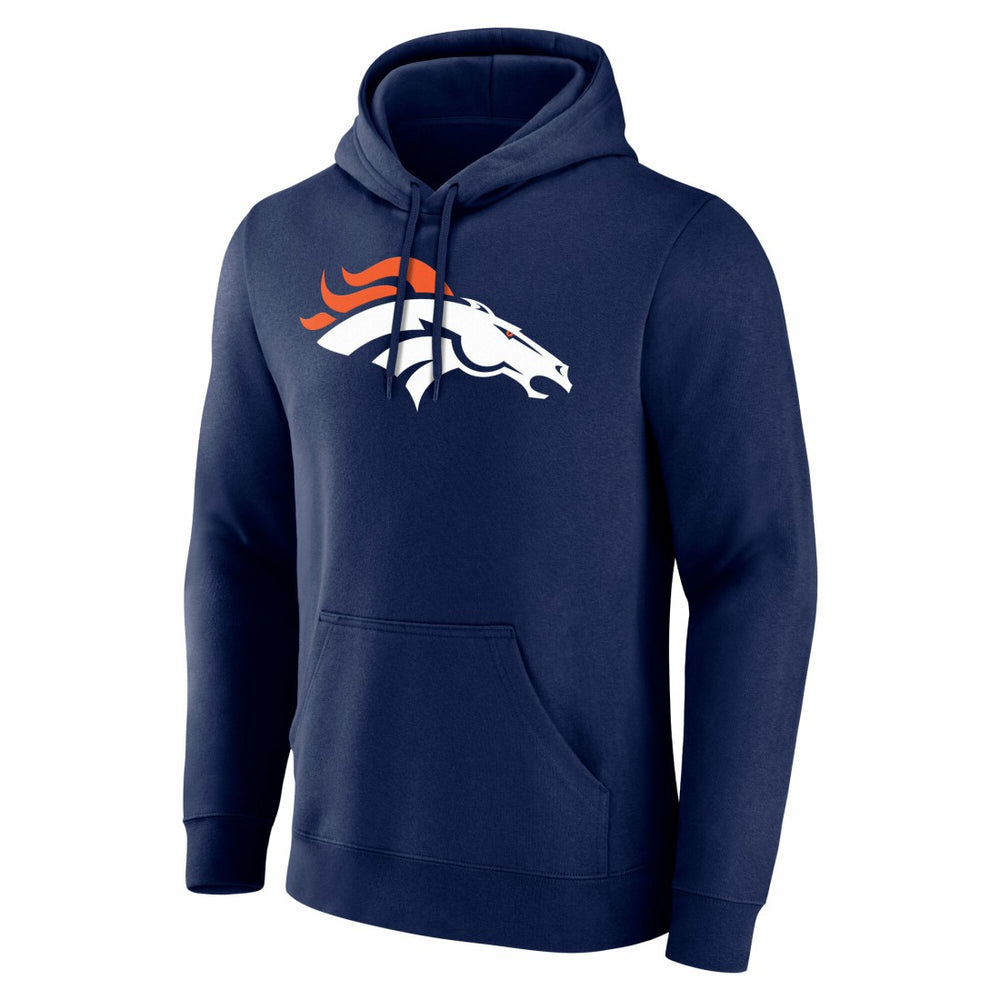 Denver Broncos Big & Tall Team Authentic Custom Hoodie - Navy discount