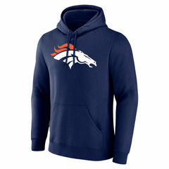 Denver Broncos Big & Tall Team Authentic Custom Hoodie - Navy discount