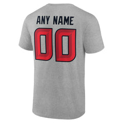 Houston Texans Big & Tall Team Authentic Custom T-Shirt - Gray for sale