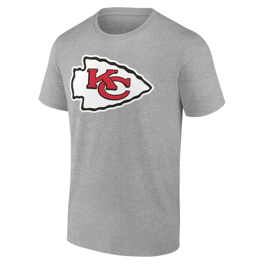 Kansas City Chiefs Big & Tall Team Authentic Custom T-Shirt - Gray online