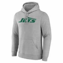 New York Jets Big & Tall Team Authentic Custom Hoodie - Gray discount