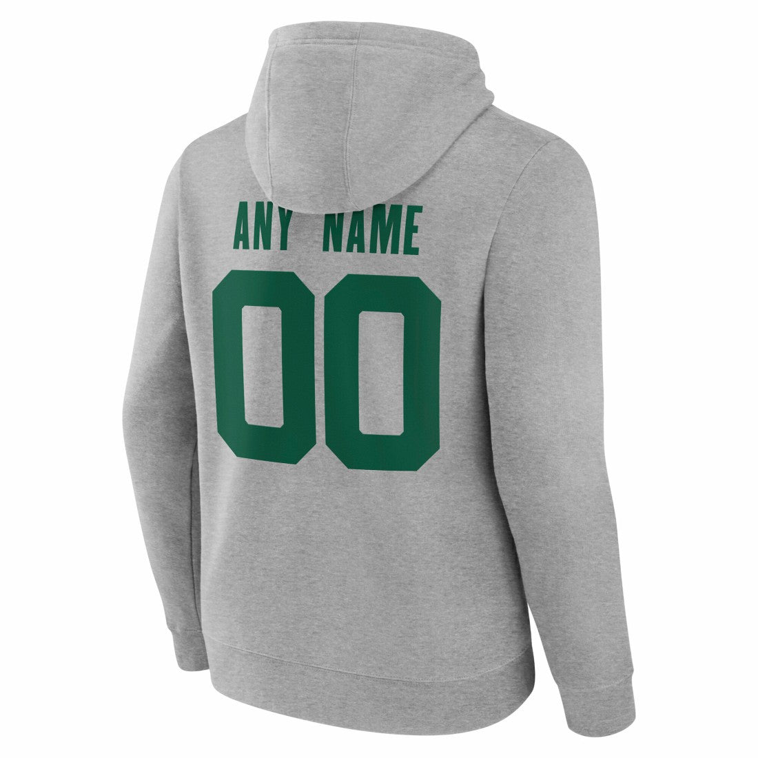 New York Jets Big & Tall Team Authentic Custom Hoodie - Gray discount