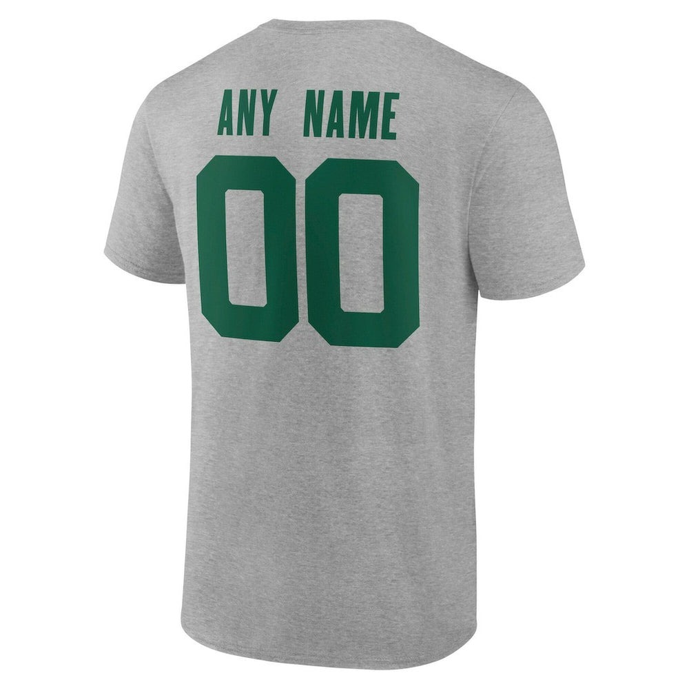 New York Jets Big & Tall Team Authentic Custom T-Shirt - Gray online