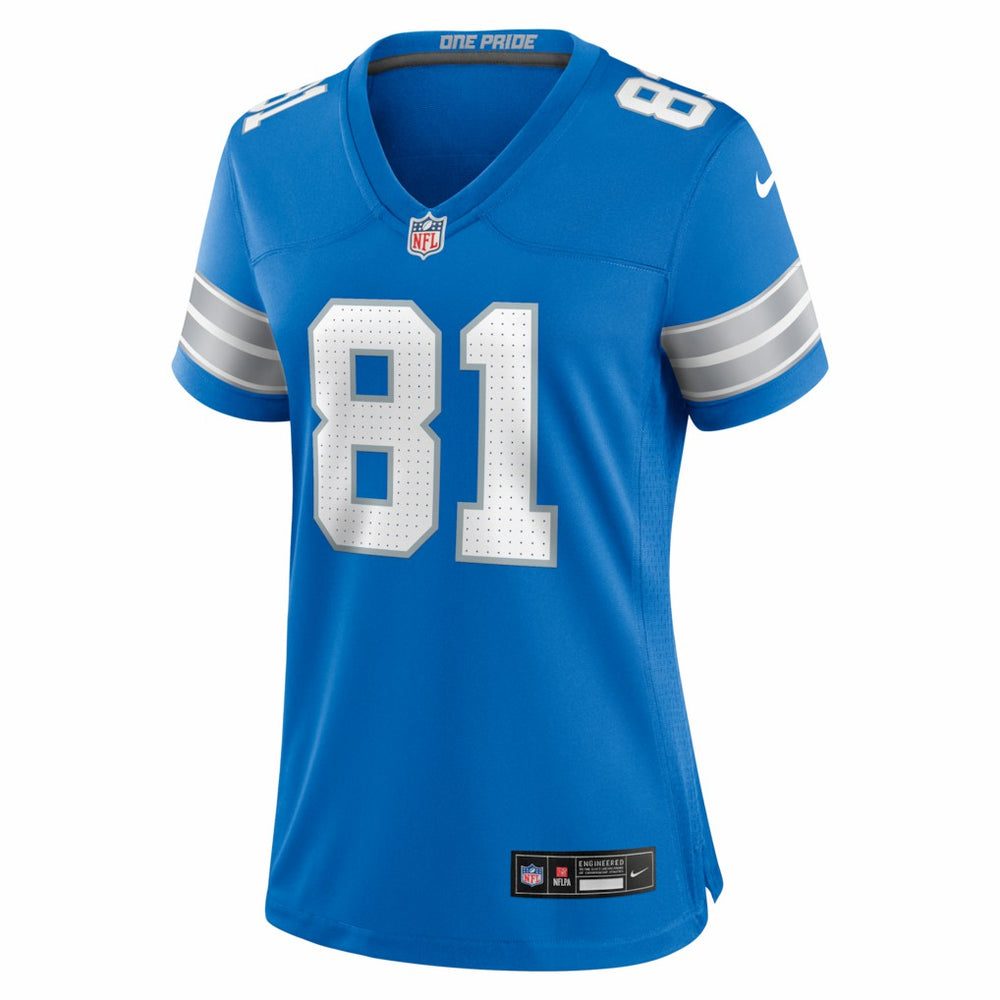 Calvin Johnson Detroit Lions Women's Team Retired Game Jersey - Blue | Nike sale