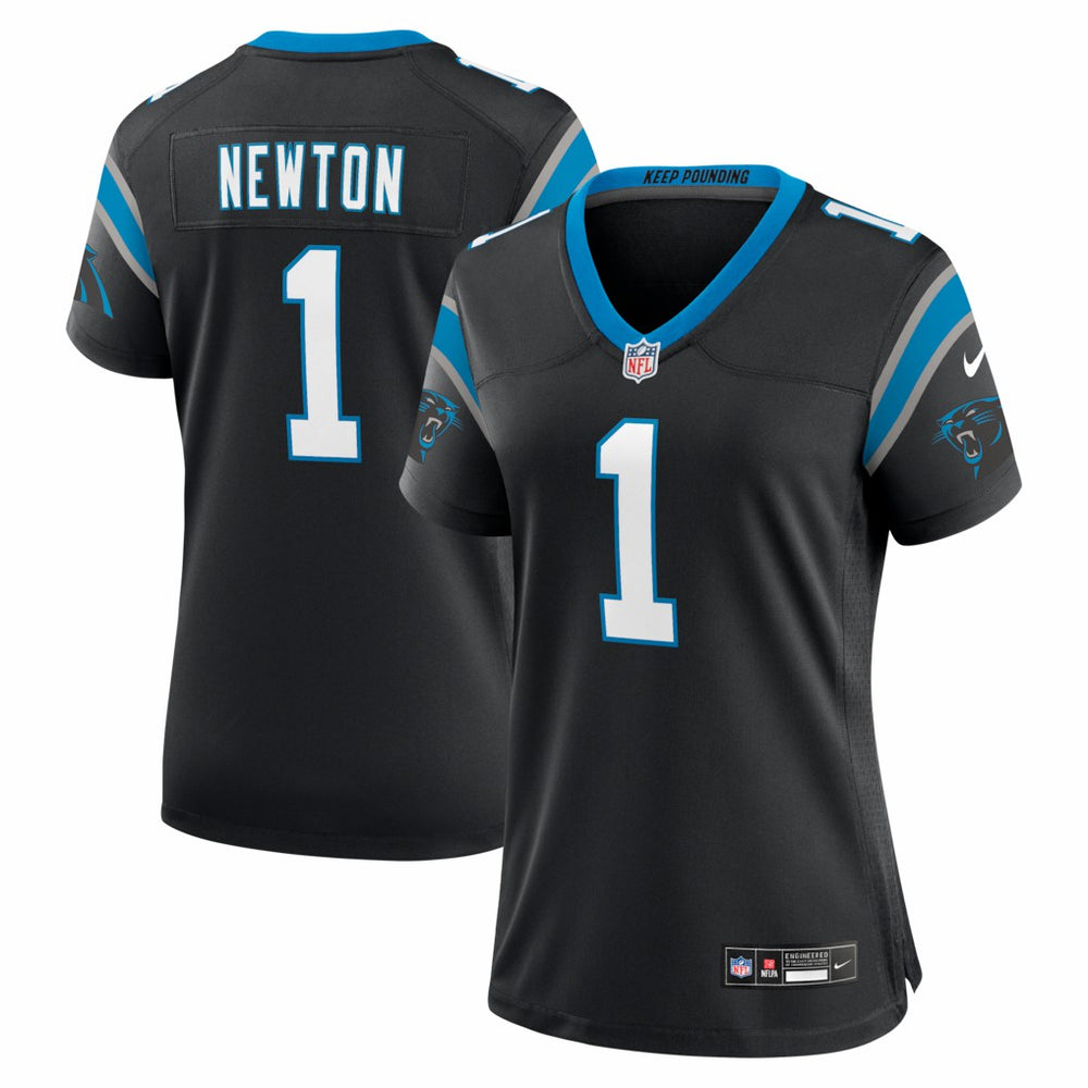Cam Newton Carolina Panthers Women's Team Retired Game Jersey - Black | Nike for sale