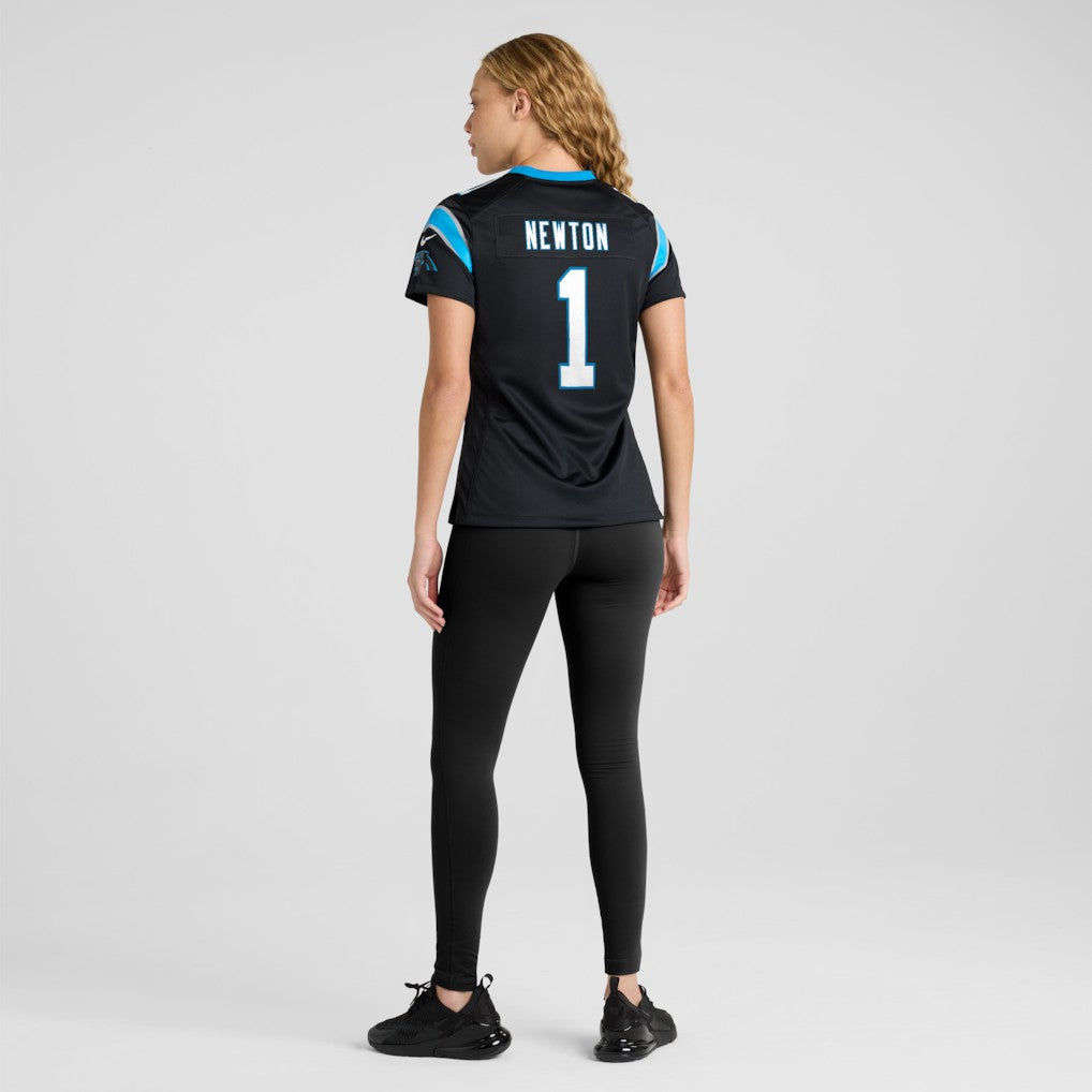 Cam Newton Carolina Panthers Women's Team Retired Game Jersey - Black | Nike for sale