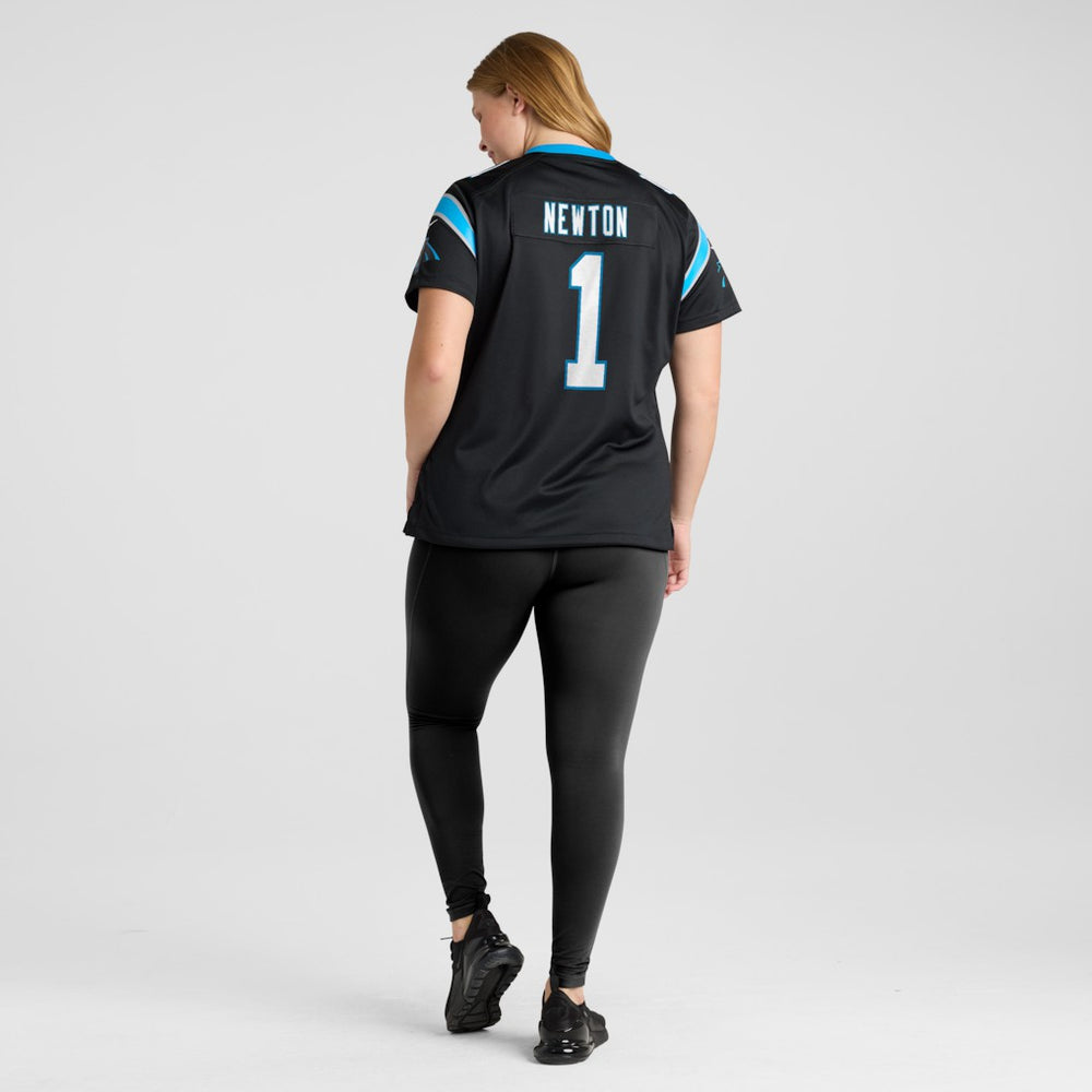 Cam Newton Carolina Panthers Women's Team Retired Game Jersey - Black | Nike for sale