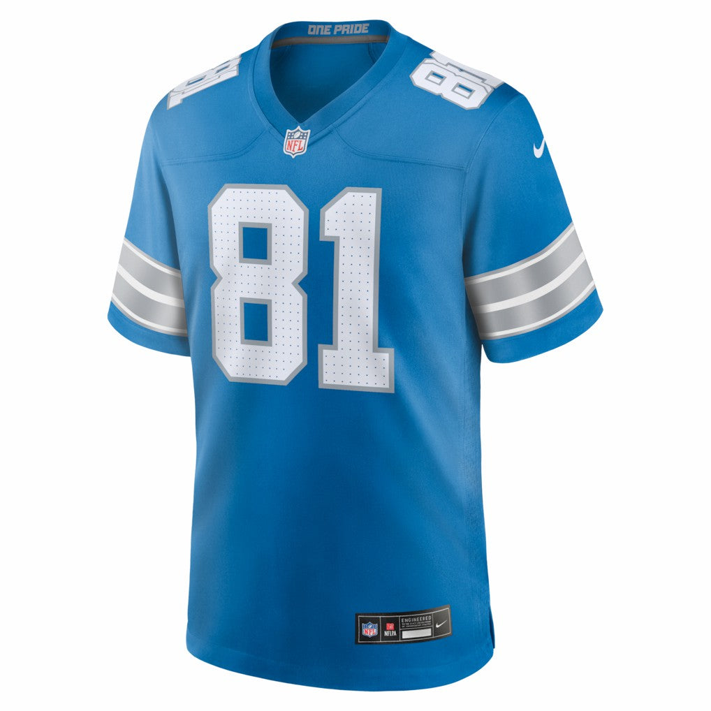 Calvin Johnson Detroit Lions Team Retired Game Jersey - Blue | Nike discount