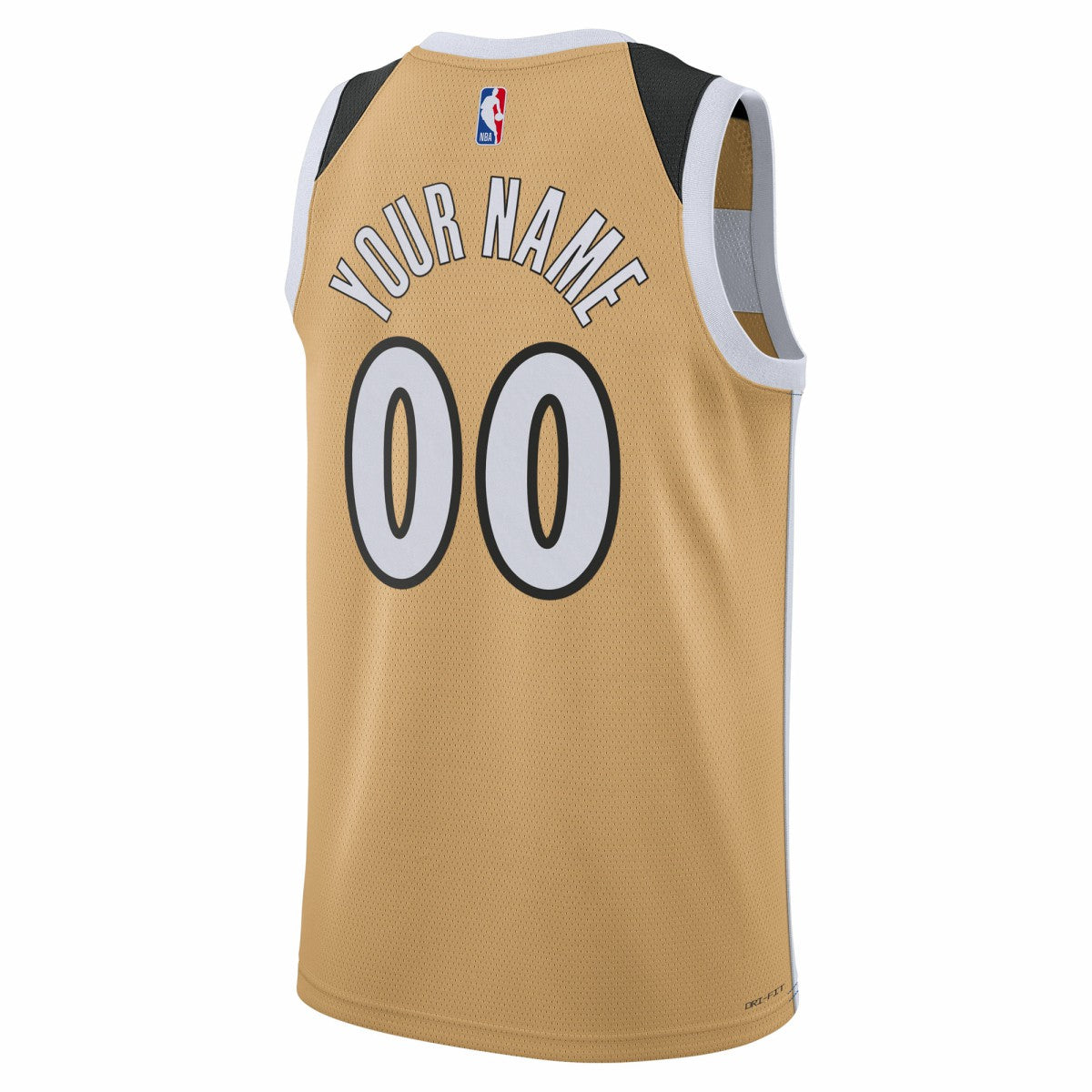 Washington Wizards Unisex 2025/26 City Edition Swingman Custom Jersey - Gold | Nike on sale