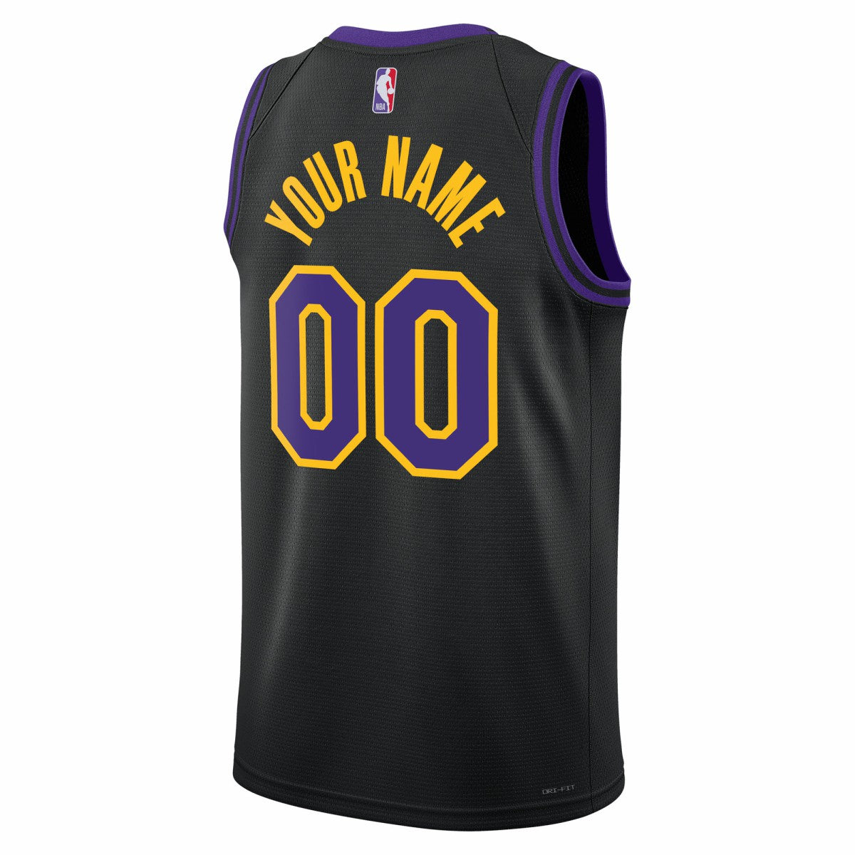 Los Angeles Lakers Unisex 2025/26 City Edition Swingman Custom Jersey - Black | Nike discount