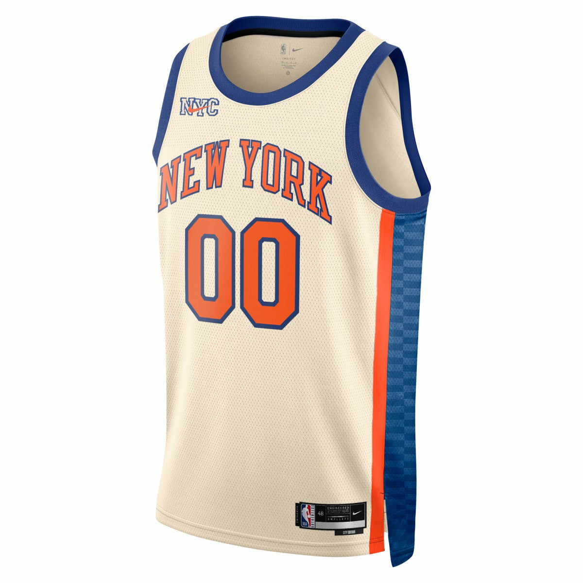New York Knicks Unisex 2025/26 City Edition Swingman Custom Jersey - Cream | Nike shop