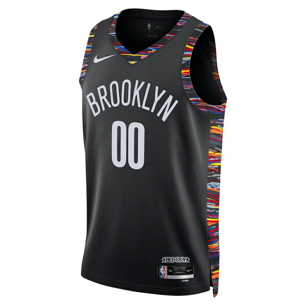 Brooklyn Nets Unisex 2025/26 City Edition Swingman Custom Jersey - Black | Nike cheap