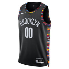Brooklyn Nets Unisex 2025/26 City Edition Swingman Custom Jersey - Black | Nike cheap