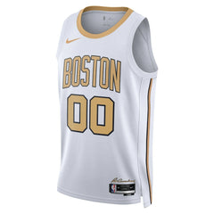 Boston Celtics Unisex 2025/26 City Edition Swingman Custom Jersey - White | Nike cheap