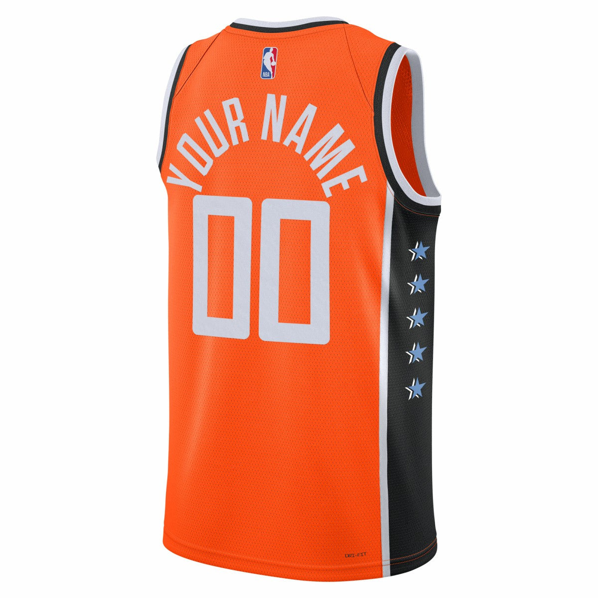 LA Clippers Unisex 2025/26 City Edition Swingman Custom Jersey - Orange | Nike for sale