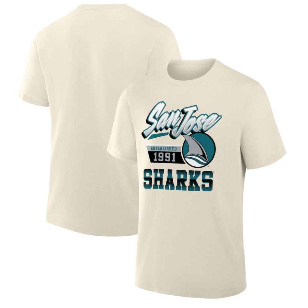 San Jose Sharks Alternate Legacy T-Shirt Cream