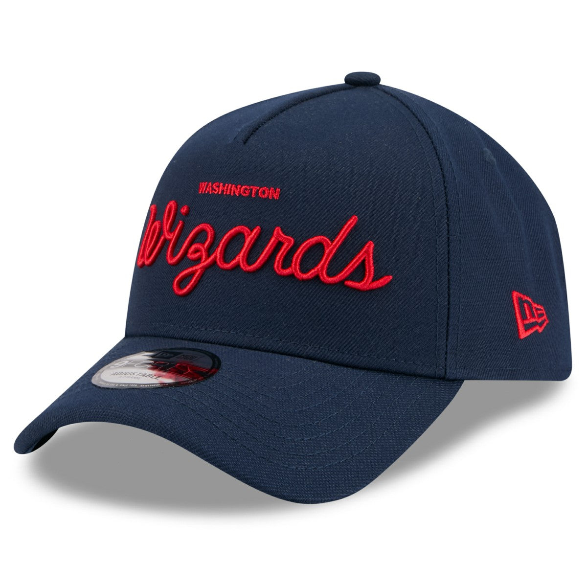 Washington Wizards x Malbon Golf Unisex 9FORTY A-Frame Adjustable Hat - Navy | New Era discount