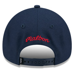 Washington Wizards x Malbon Golf Unisex 9FORTY A-Frame Adjustable Hat - Navy | New Era discount