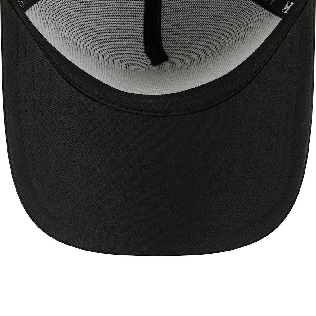 Chicago Bulls x Malbon Golf Unisex 9FORTY A-Frame Adjustable Hat - Black | New Era shop
