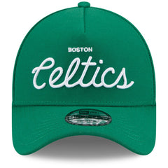 Boston Celtics x Malbon Golf Unisex 9FORTY A-Frame Adjustable Hat - Green | New Era online