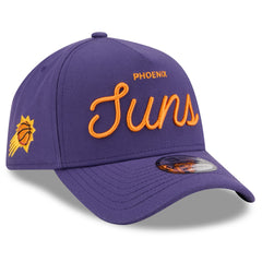 Phoenix Suns x Malbon Golf Unisex 9FORTY A-Frame Adjustable Hat - Purple | New Era for sale