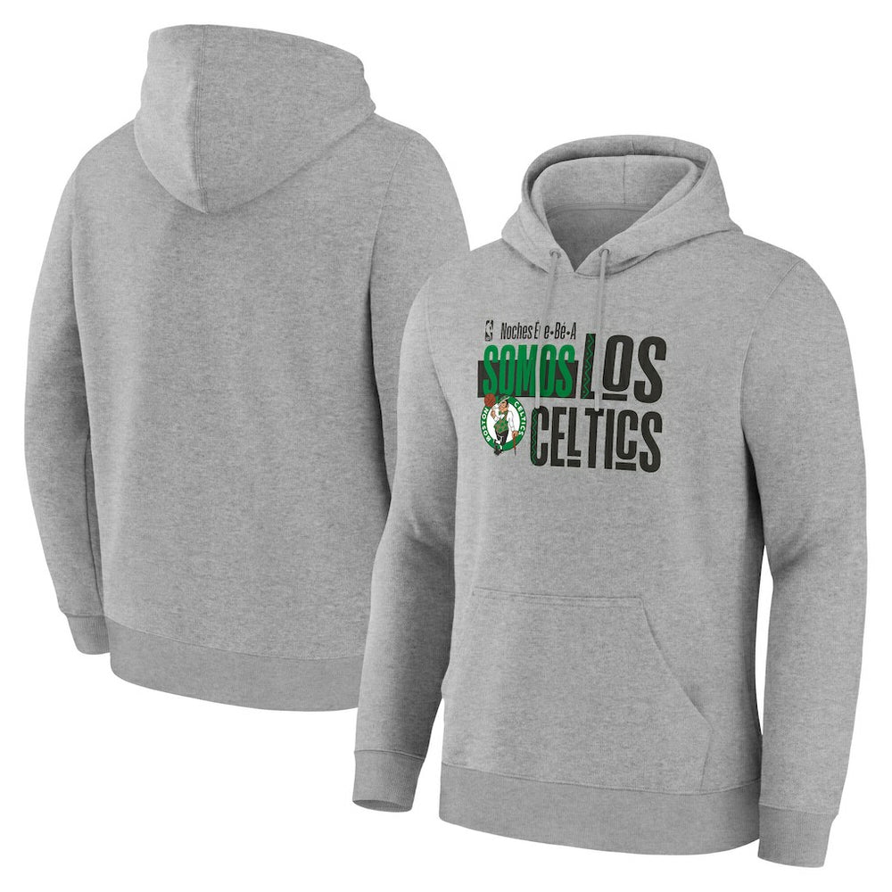 Boston Celtics Noches Training Hoodie - Gray on sale
