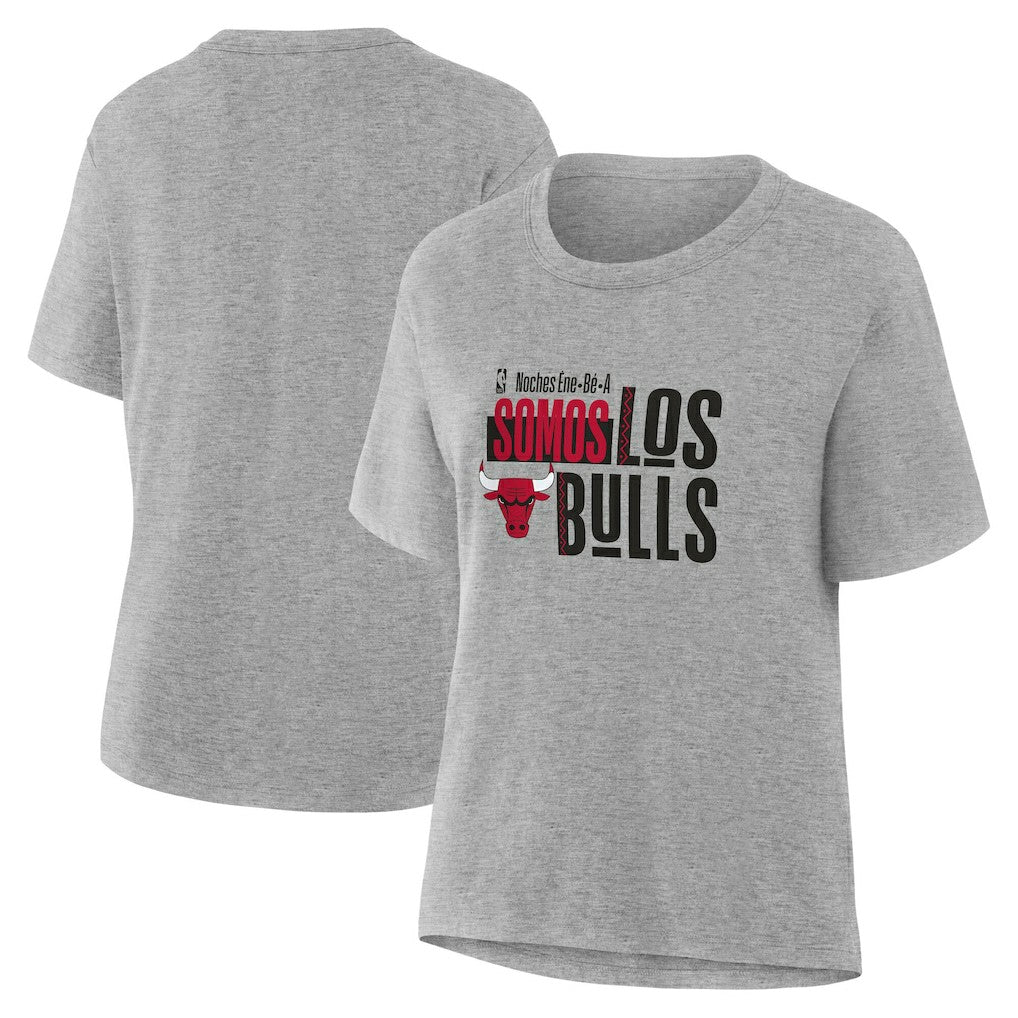 Chicago Bulls Women's Noches Training T-Shirt sale - Gray sale