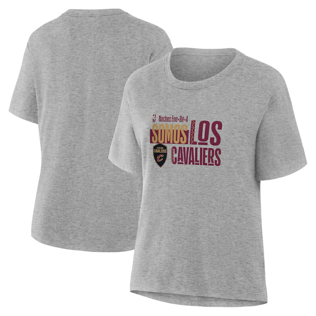 Cleveland Cavaliers Women's Noches Training T-Shirt sale - Gray sale
