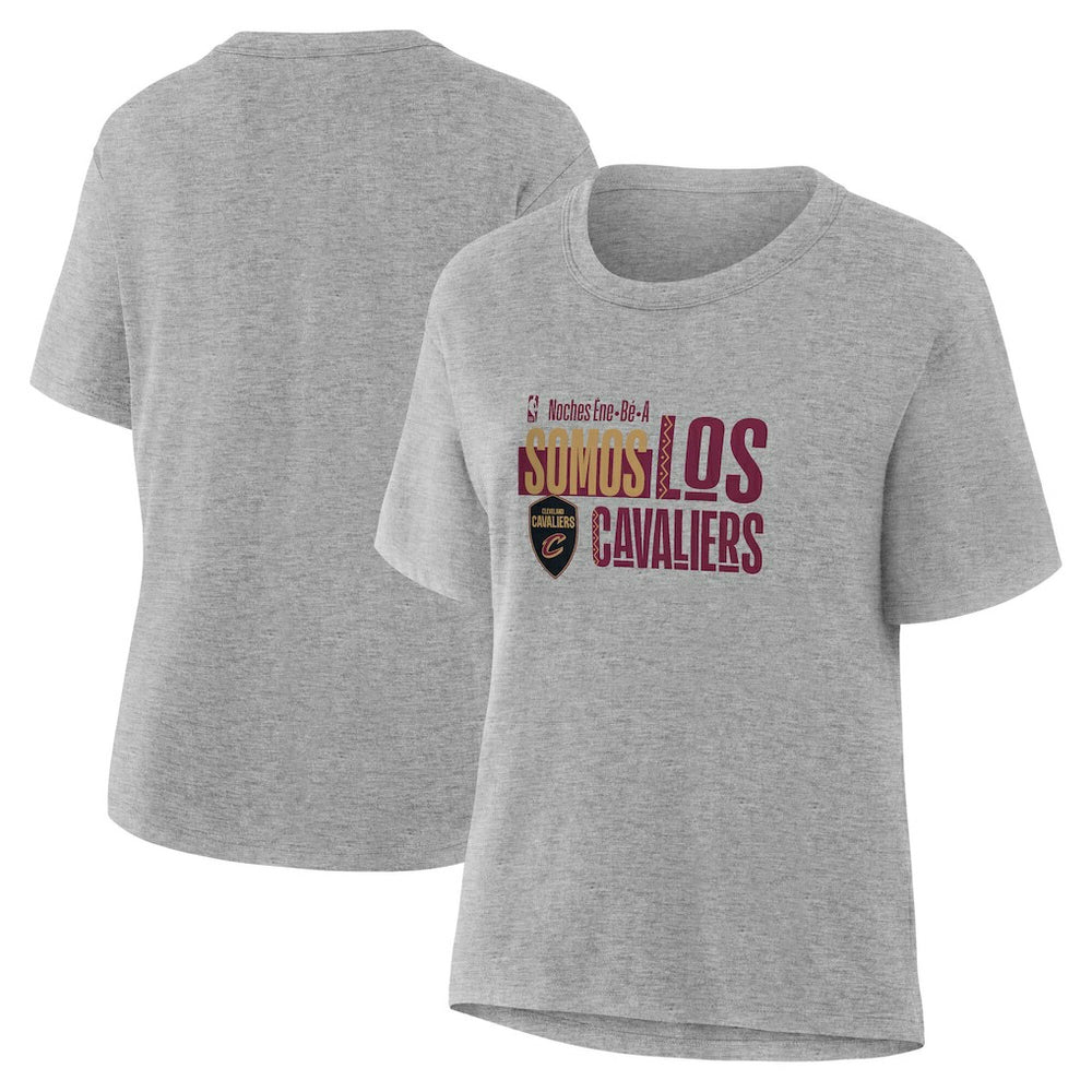 Cleveland Cavaliers Women's Noches Training T-Shirt sale - Gray sale
